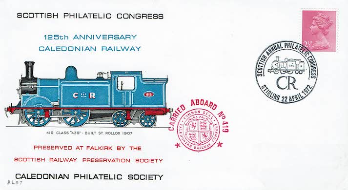 1972 Congress cover Red cachet