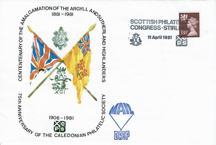 1981 Cover with Mail Drop Cachet