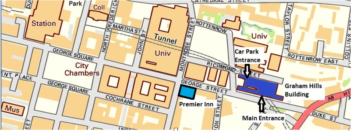Map of Club location