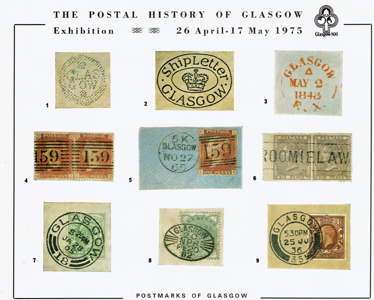 Postmarks of Glasgow